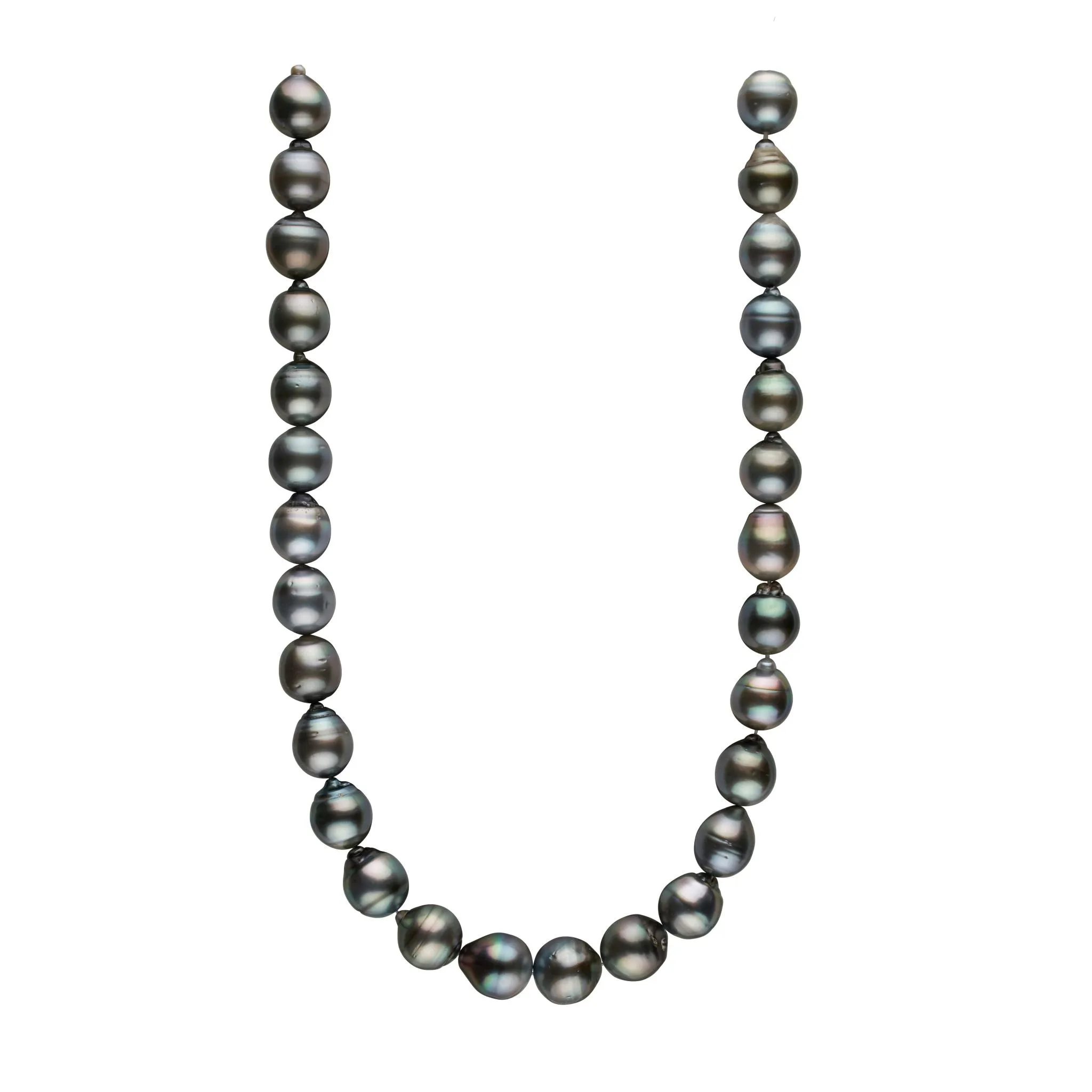 13.0-14.4 mm AA /AAA Tahitian Drop Pearl Necklace