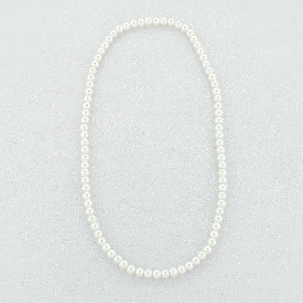 24” Pearl Stretch Necklace