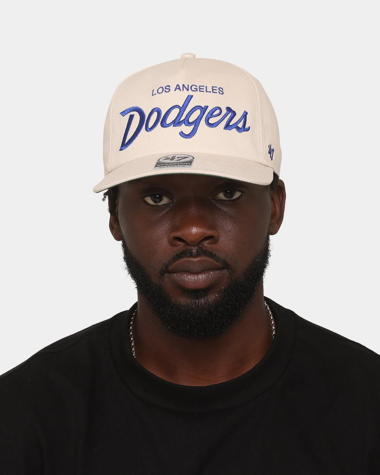 47 Brand Los Angeles Dodgers Nantasket Script '47 Captain DT Snapback Bone