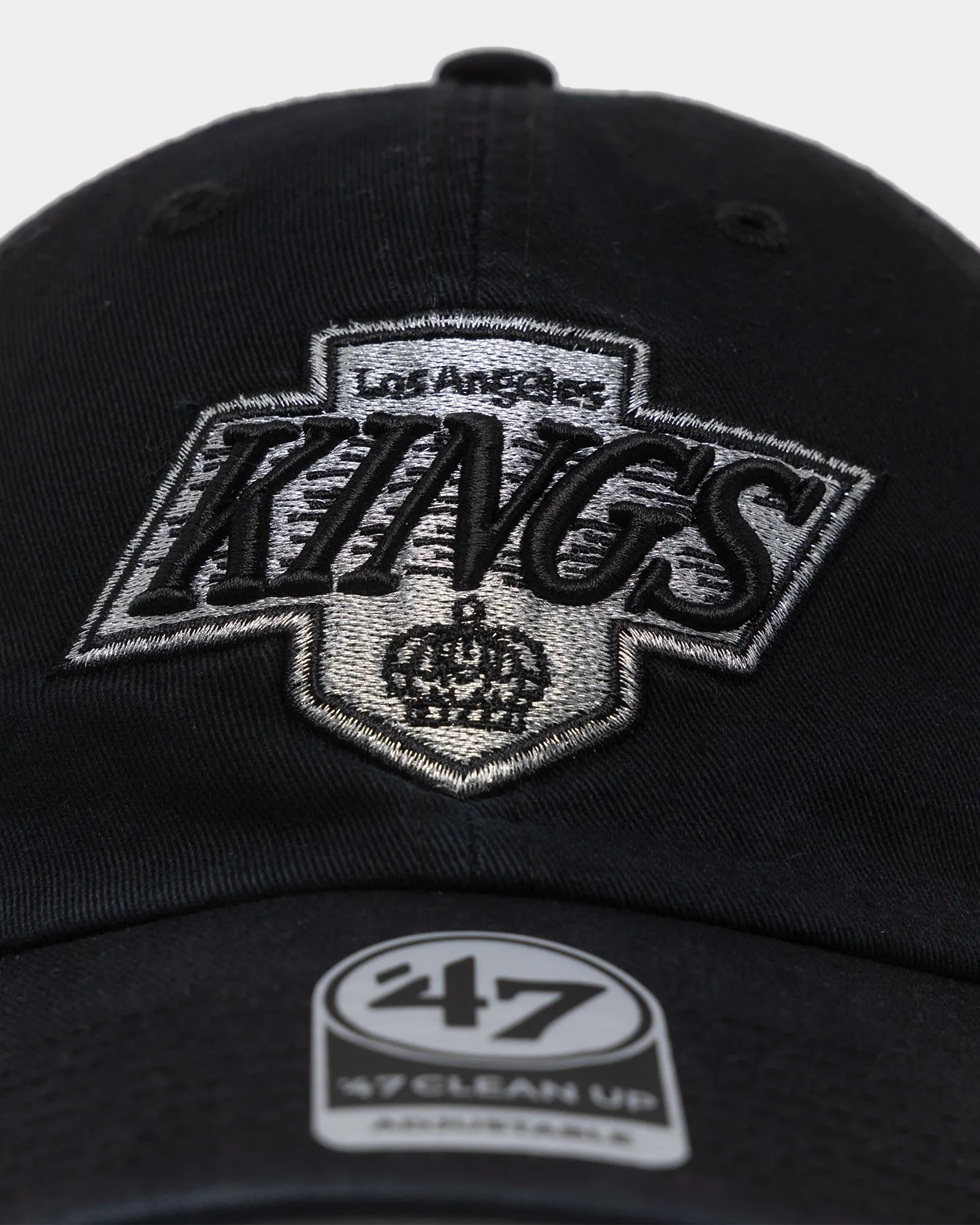 47 Brand Los Angeles Kings 'LA Kings X Arizona Coyotes' Clean Up Strapback Black