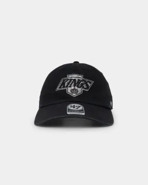 47 Brand Los Angeles Kings 'LA Kings X Arizona Coyotes' Clean Up Strapback Black