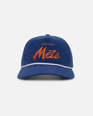 47 Brand New York Mets 'MLB Opening Day' Corduroy Crossrope Hitch Snapback Royal