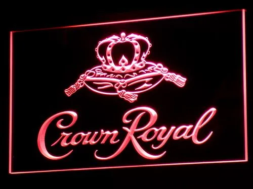 a104 Crown Royal Derby Whiskey NR beer Bar Light Signs