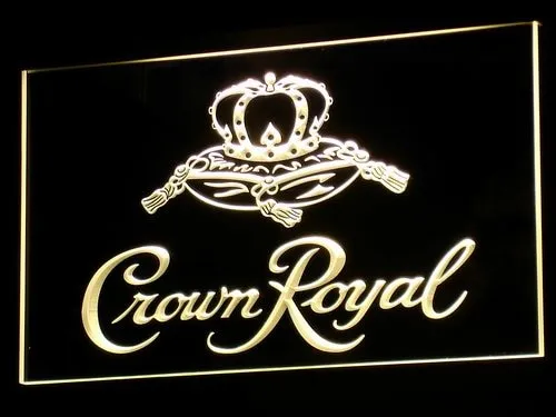 a104 Crown Royal Derby Whiskey NR beer Bar Light Signs