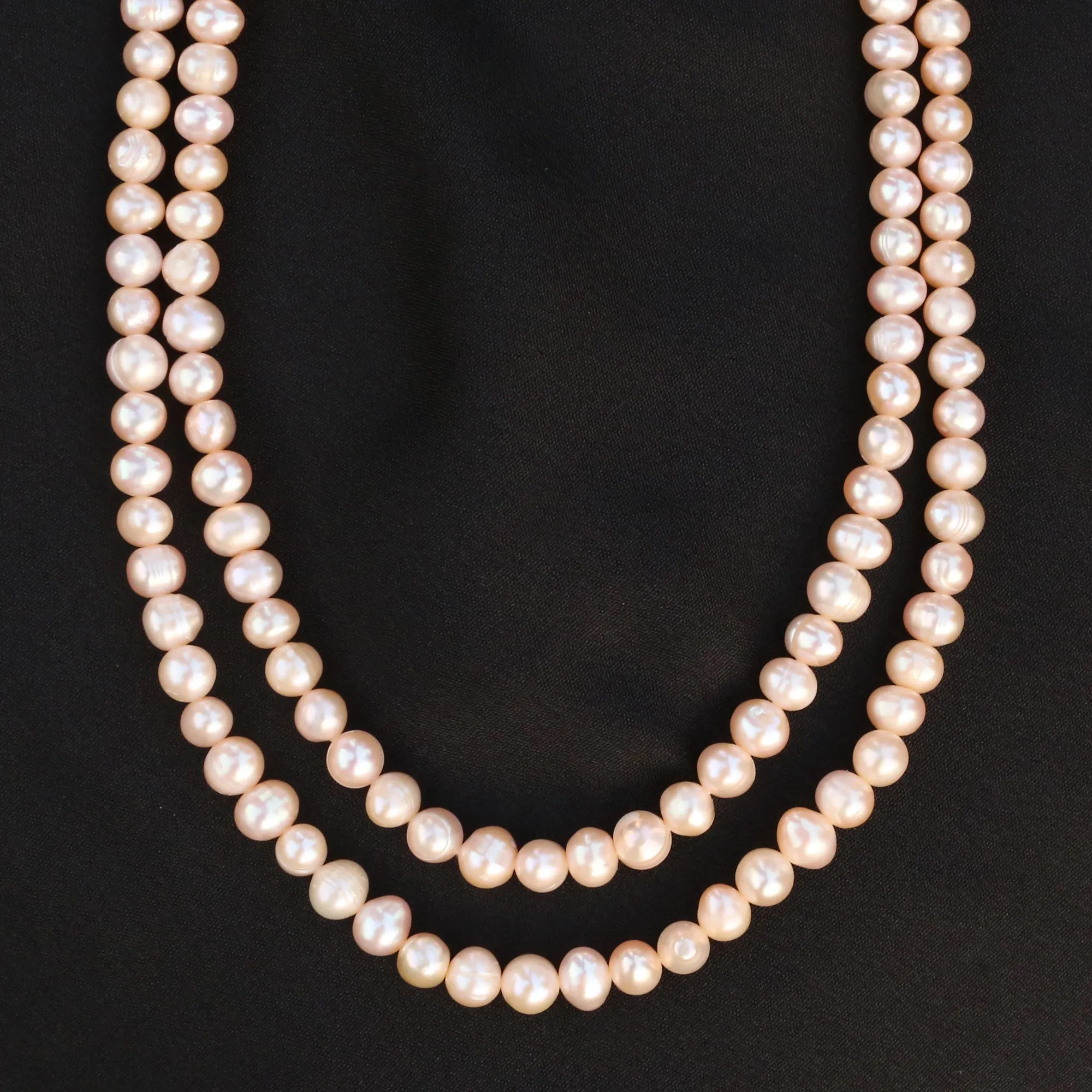 Angela Fresh Water Pearl Necklace With Stud