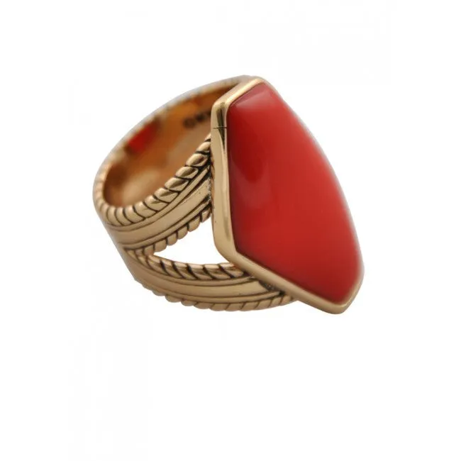 Barse Coral Brights Ring