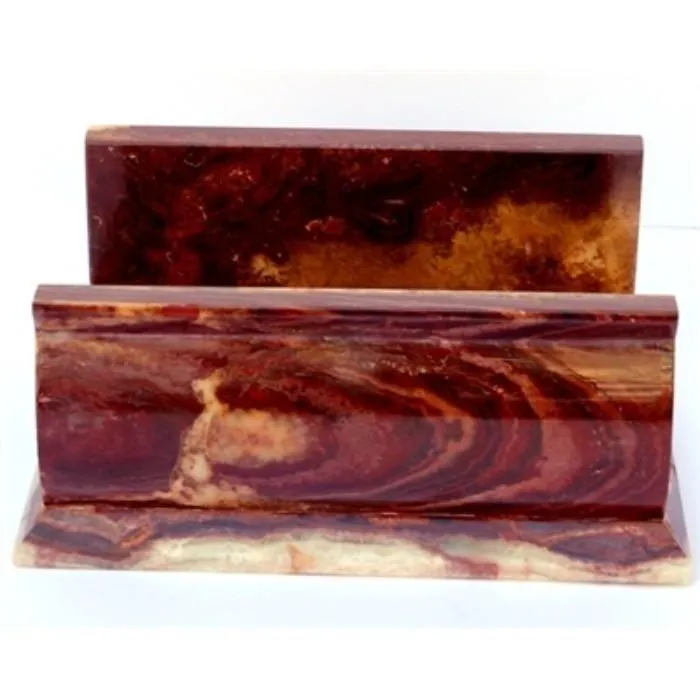 Bathroom Hand Towel Holder of Multi Brown Onyx