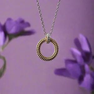 Beaded Circle Necklace