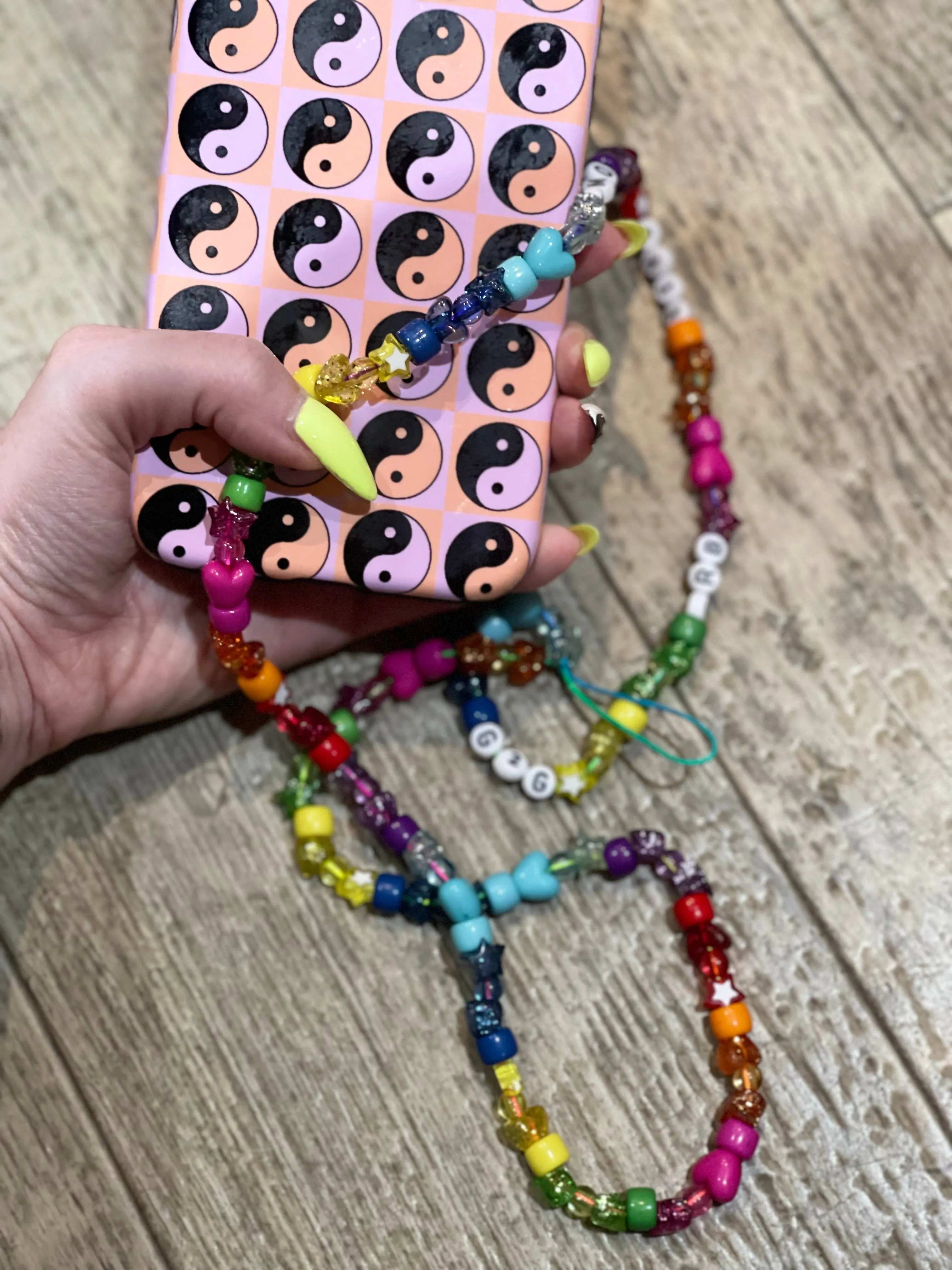 Beaded Phone Lanyard