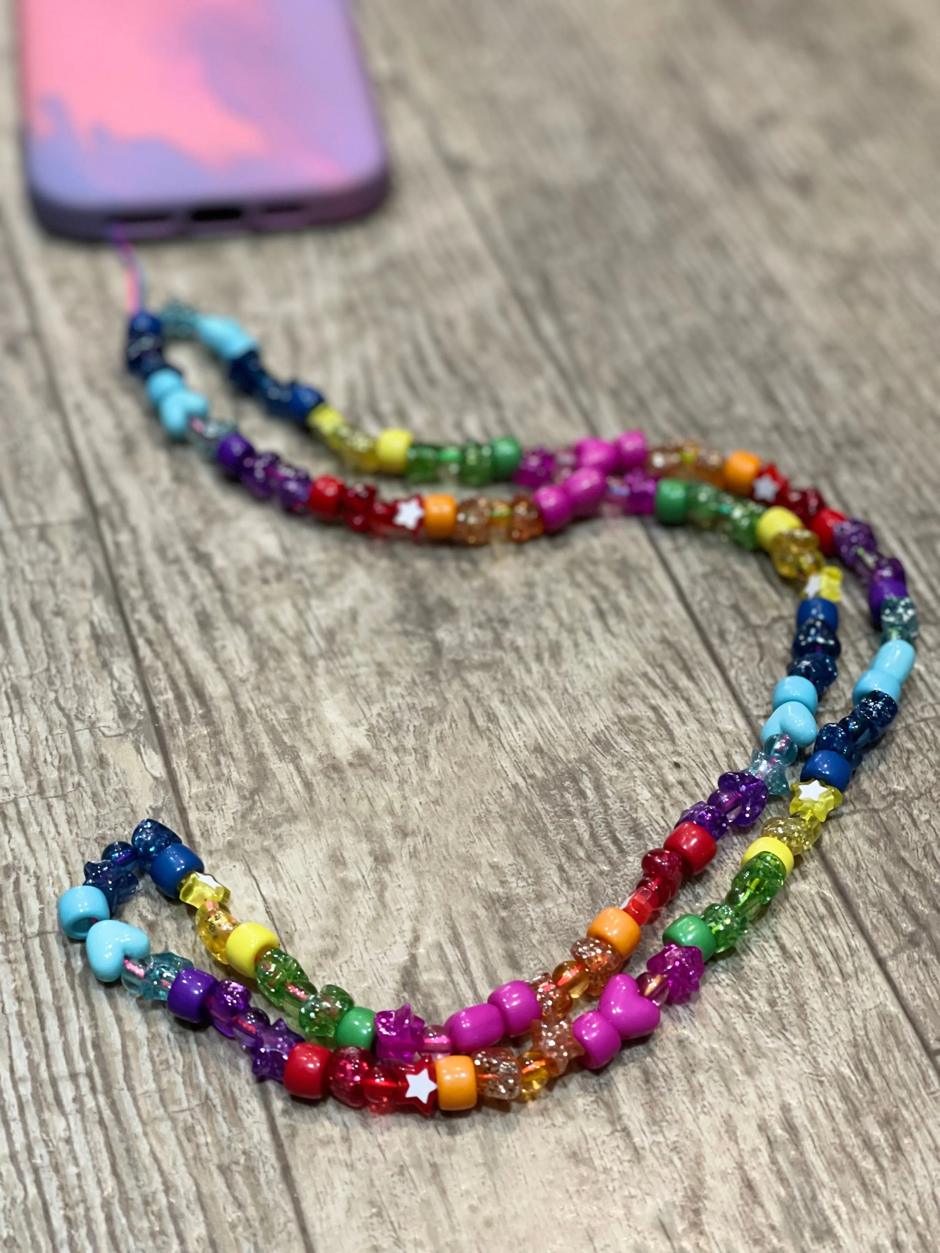 Beaded Phone Lanyard