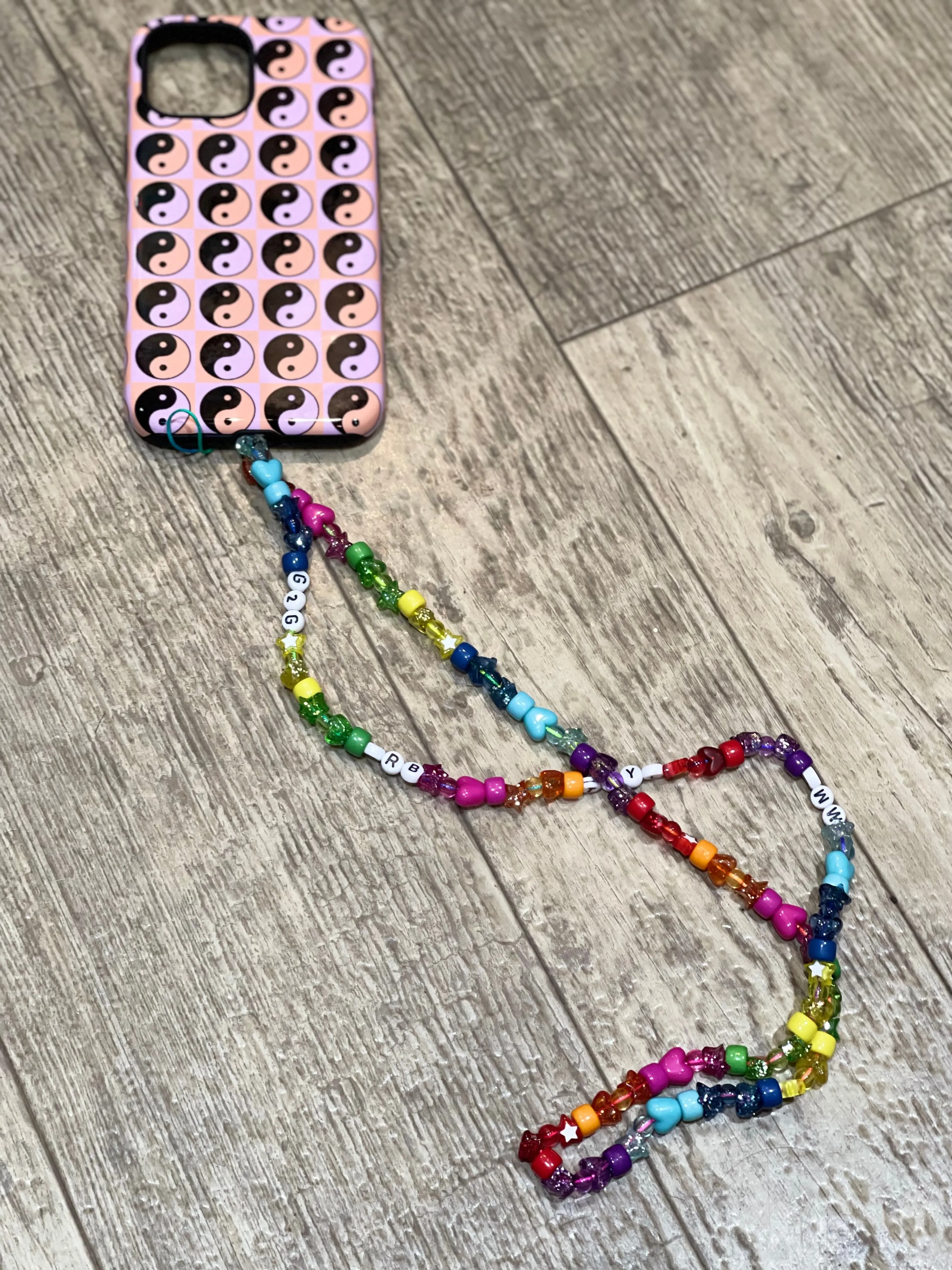 Beaded Phone Lanyard