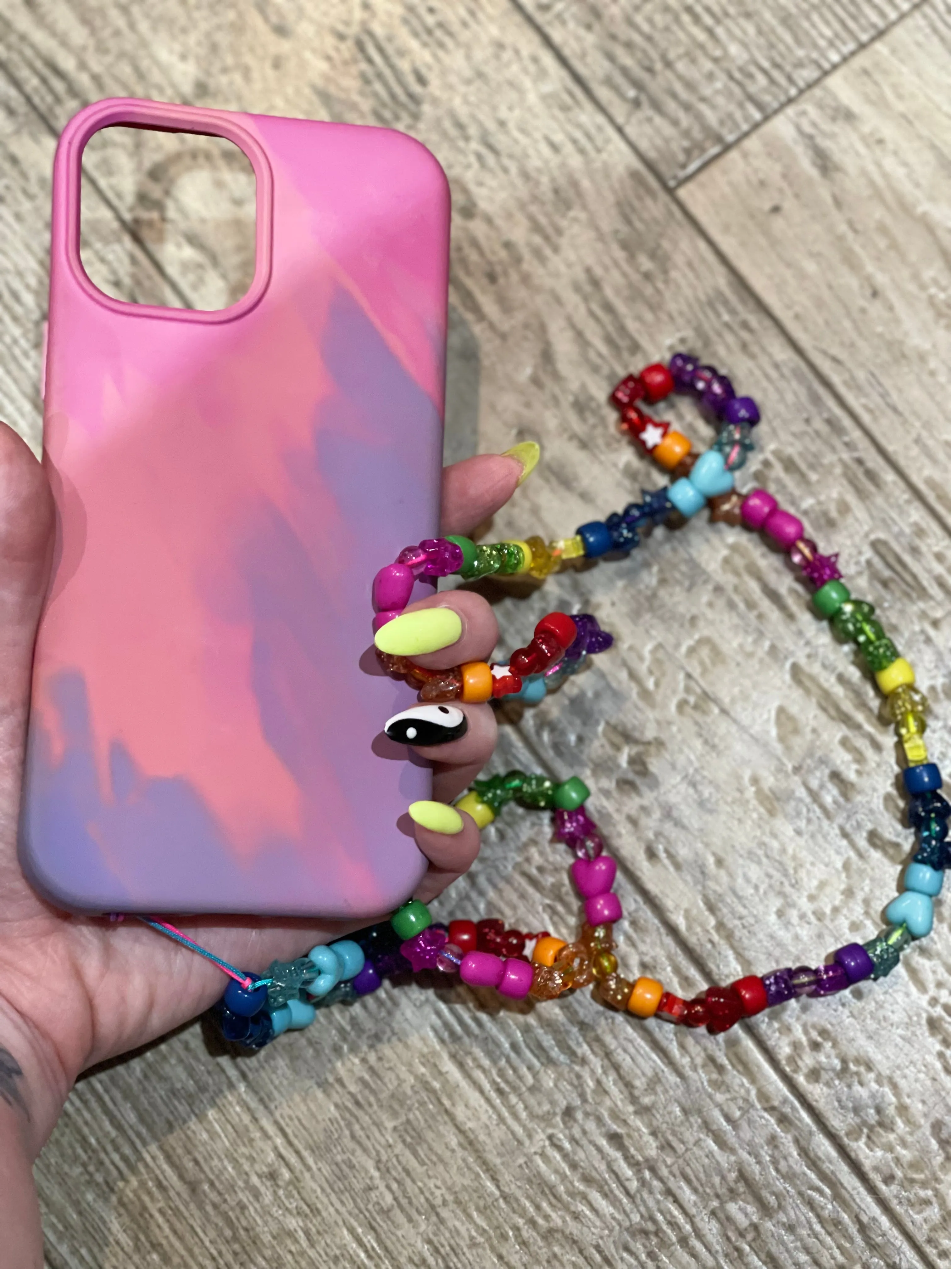 Beaded Phone Lanyard