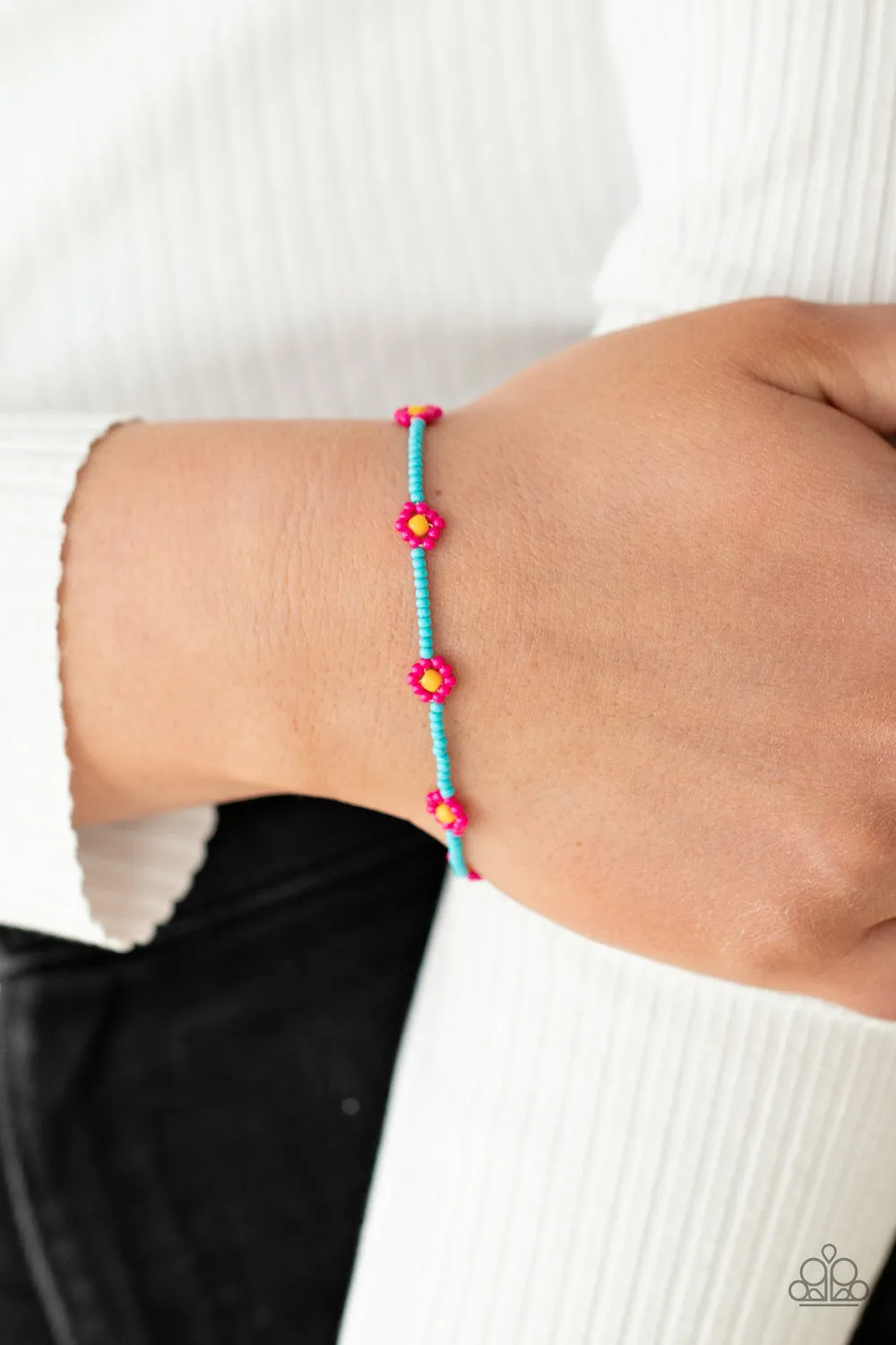 Bracelets Camp Flower Power - Pink