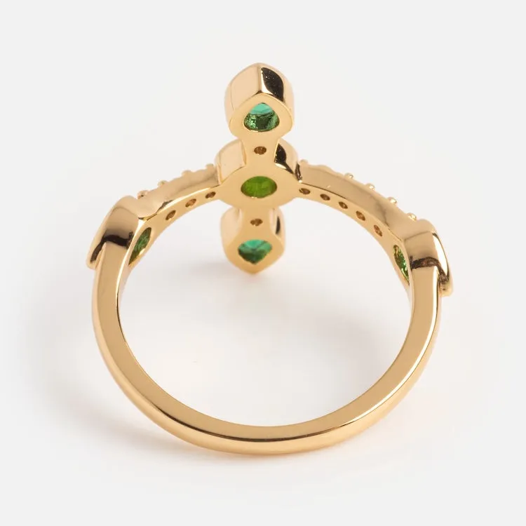 Camille Jade Cross Ring