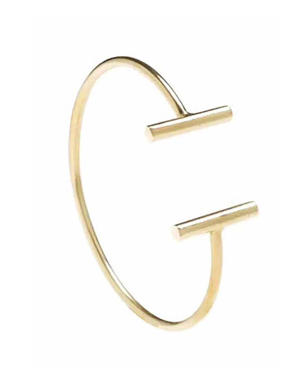 CATHs Brass "H" Cuff