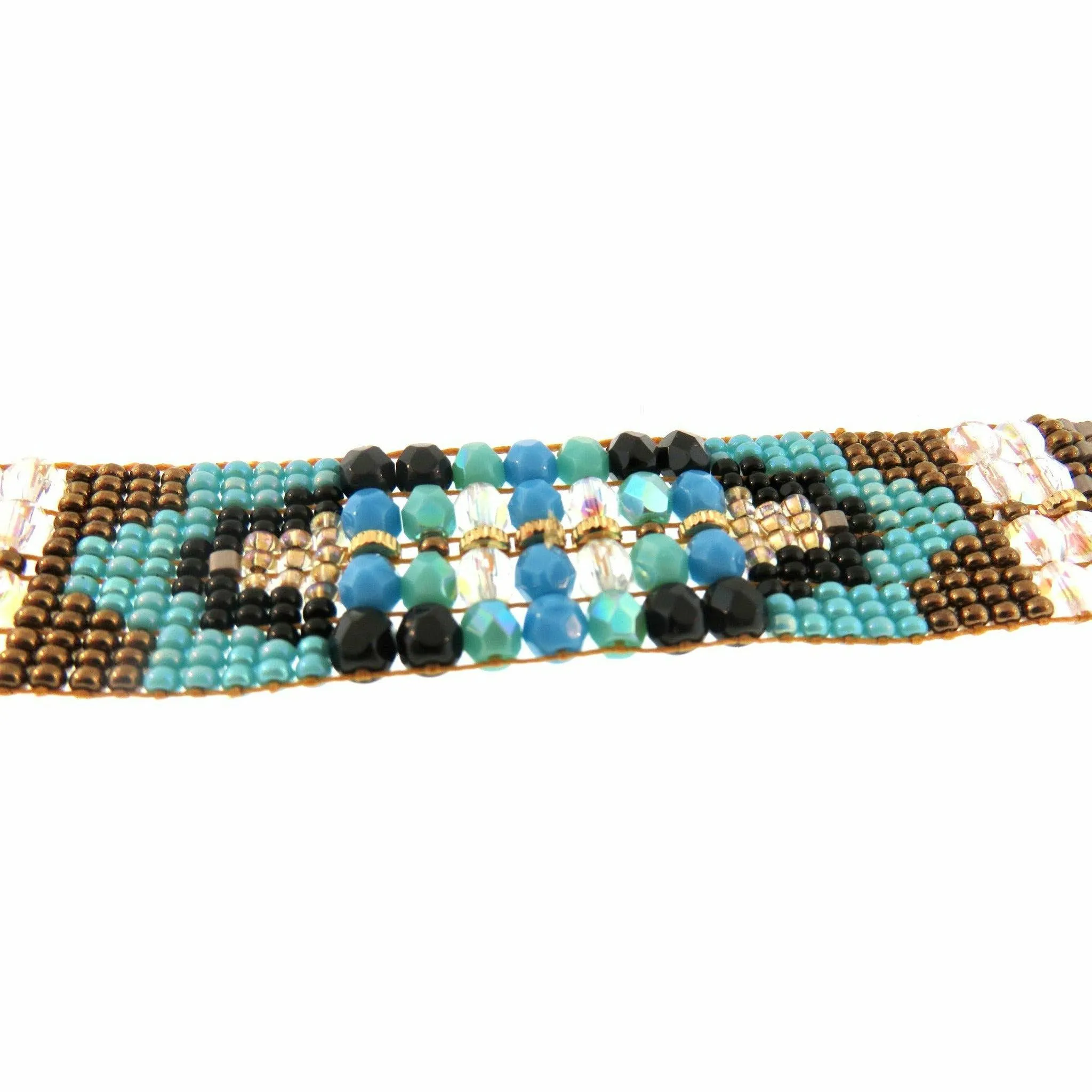 Chili Rose  Blue Mix Lydia  Bracelet