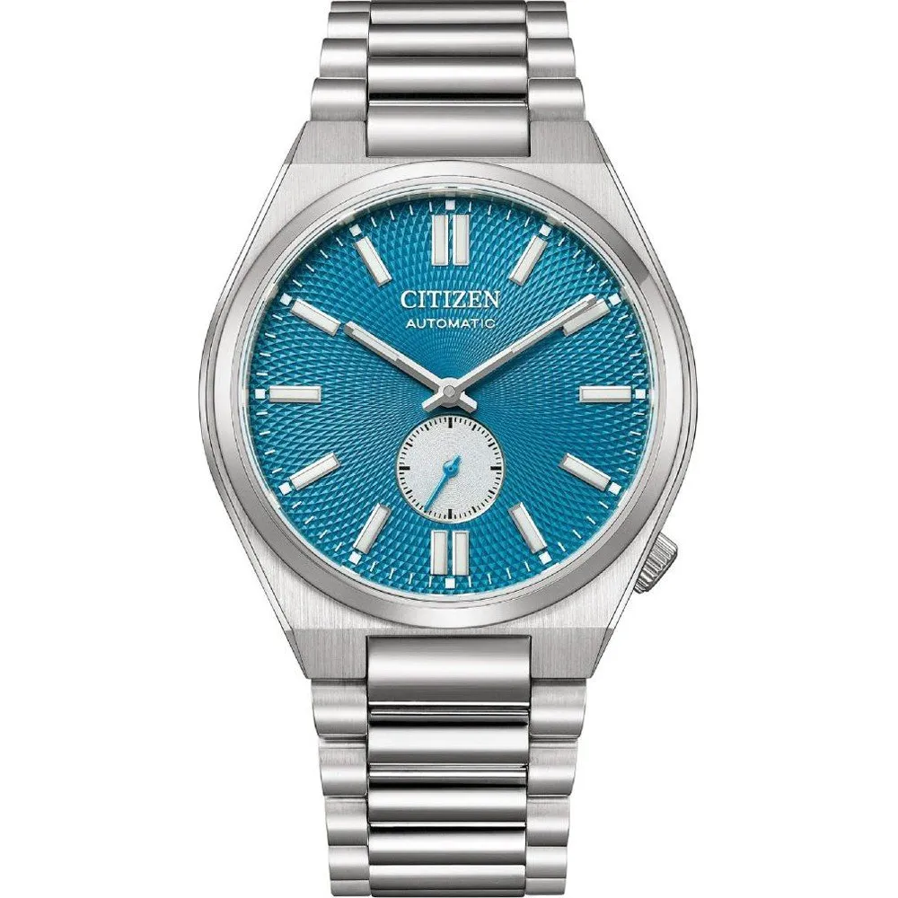 Citizen Tsuyosa Automatic Small Second Watch with Turquoise Blue Dial NK5010-51X