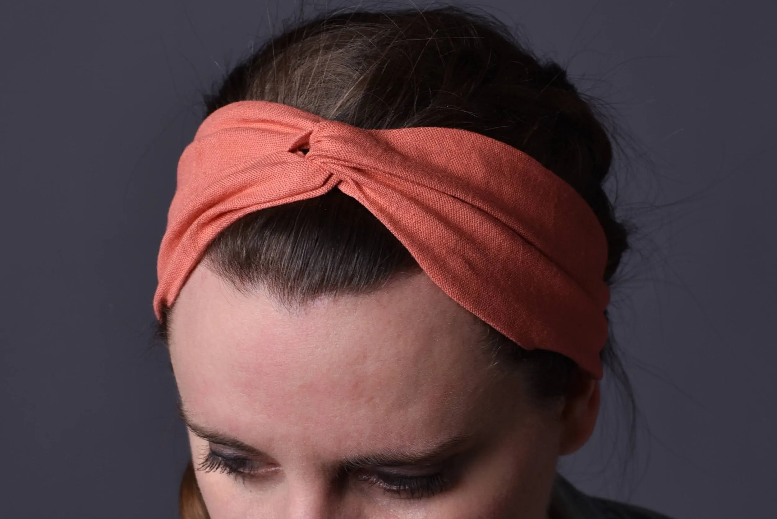 Coral Pink Headband