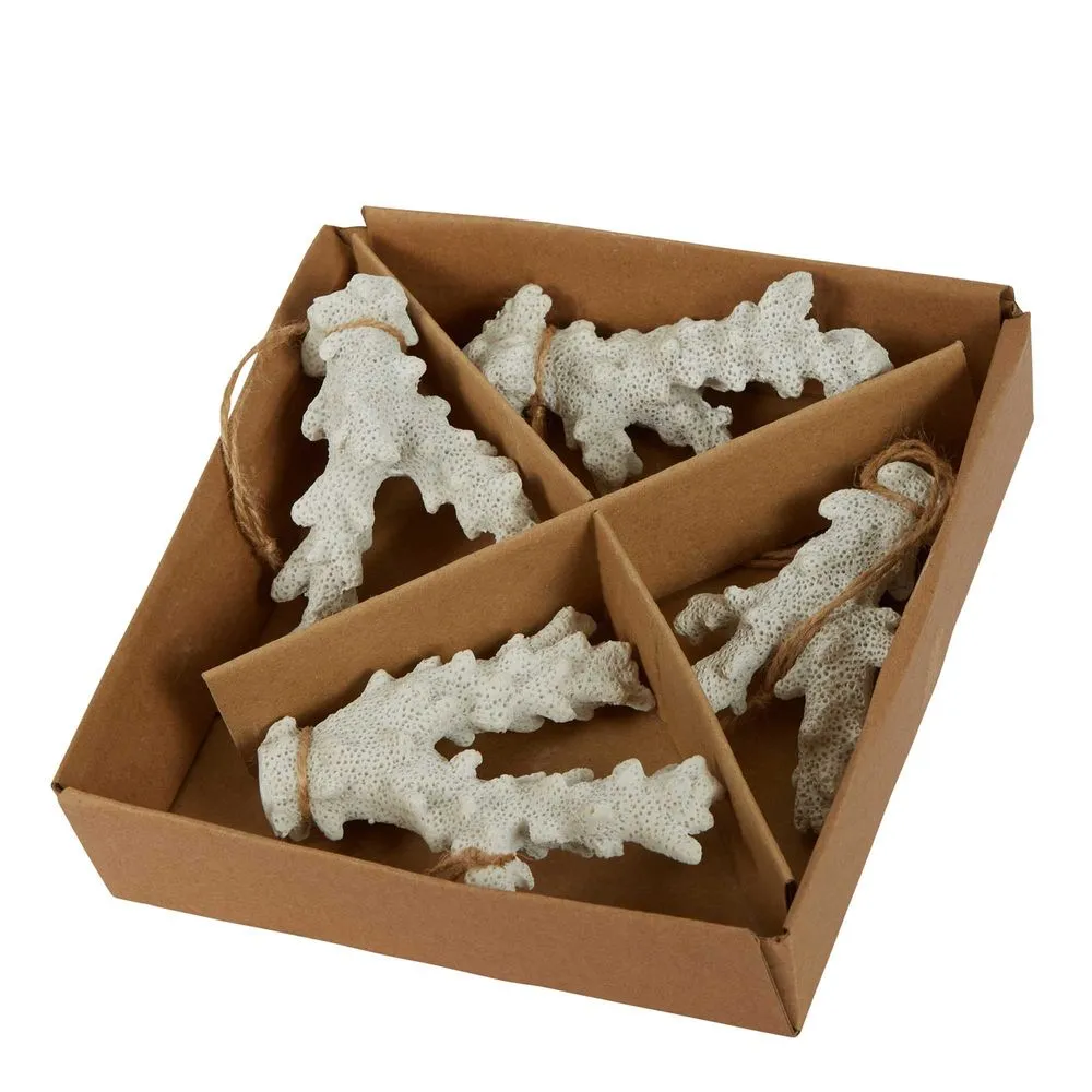 Cordane Hanging Coral Stem - Box of 4 White