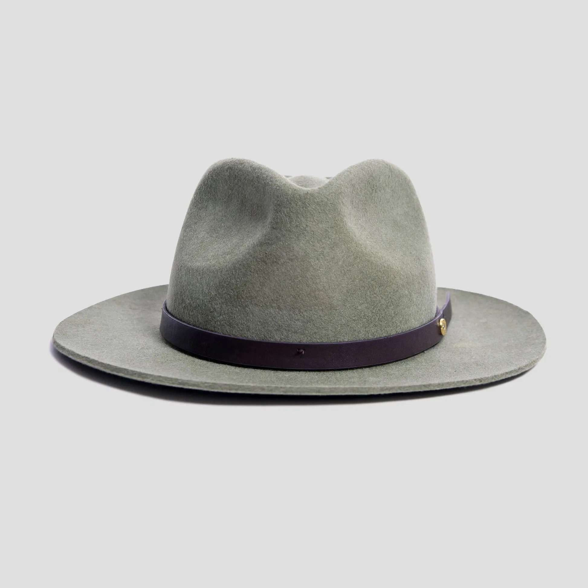 Dapper Men's Felt Fedora Hat–Camel