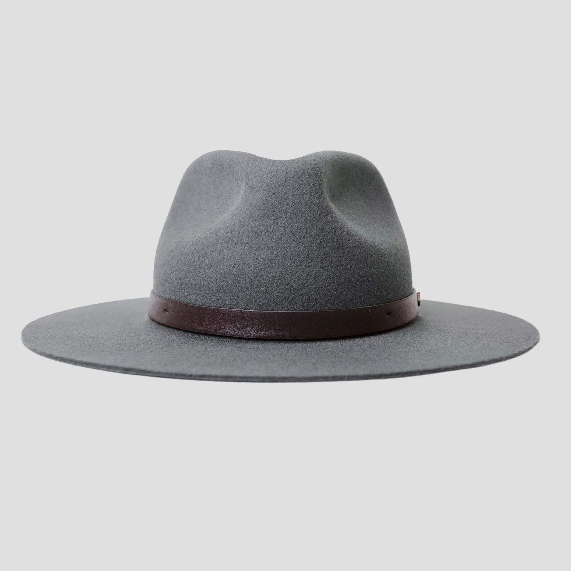 Dapper Men's Felt Fedora Hat–Camel