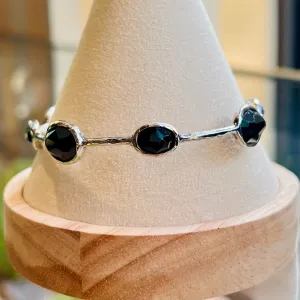 IPPOLITA 8-Stone Black Onyx Rock Candy Bangle