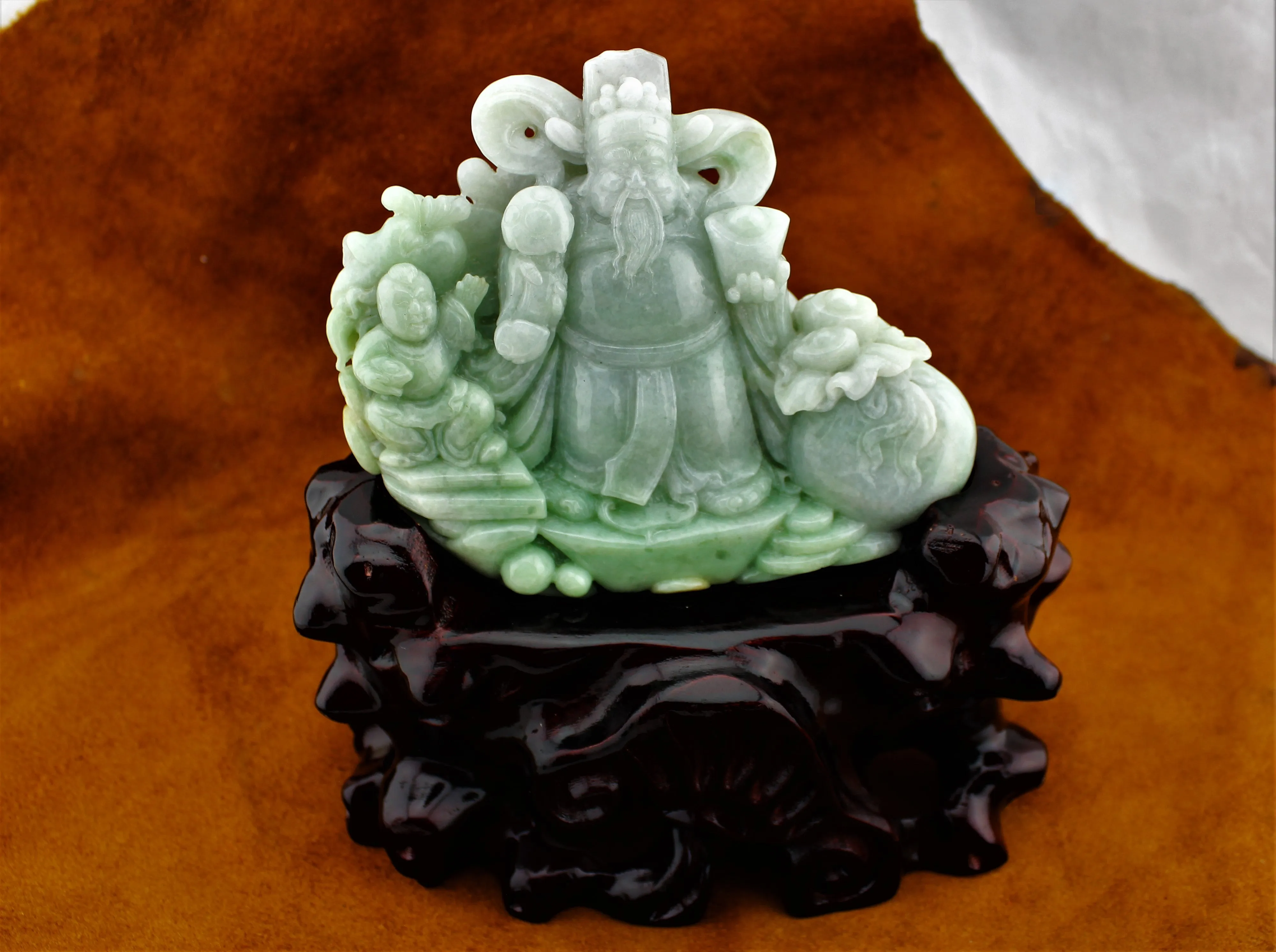 Jadeite Jade Fortune God