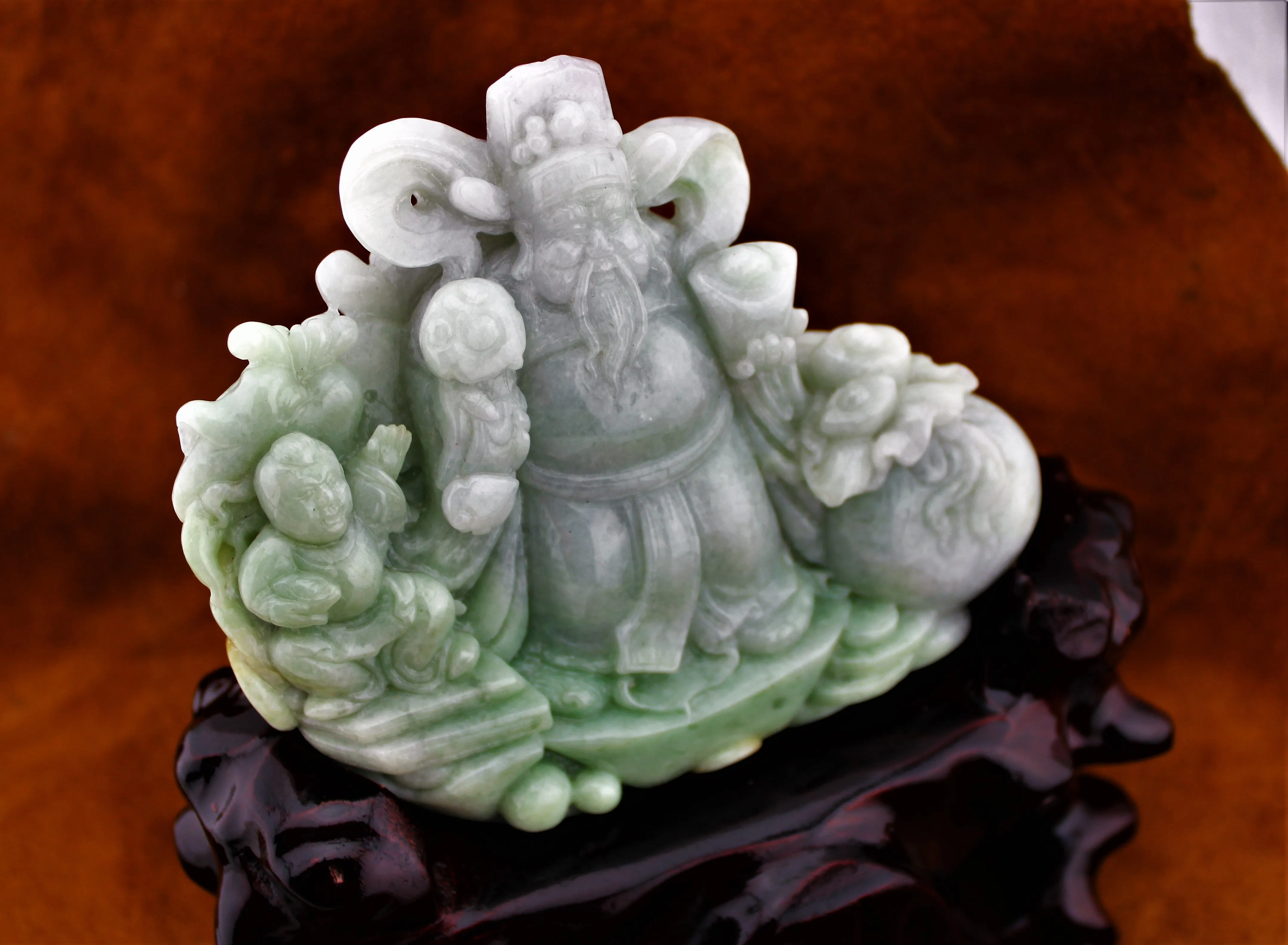 Jadeite Jade Fortune God