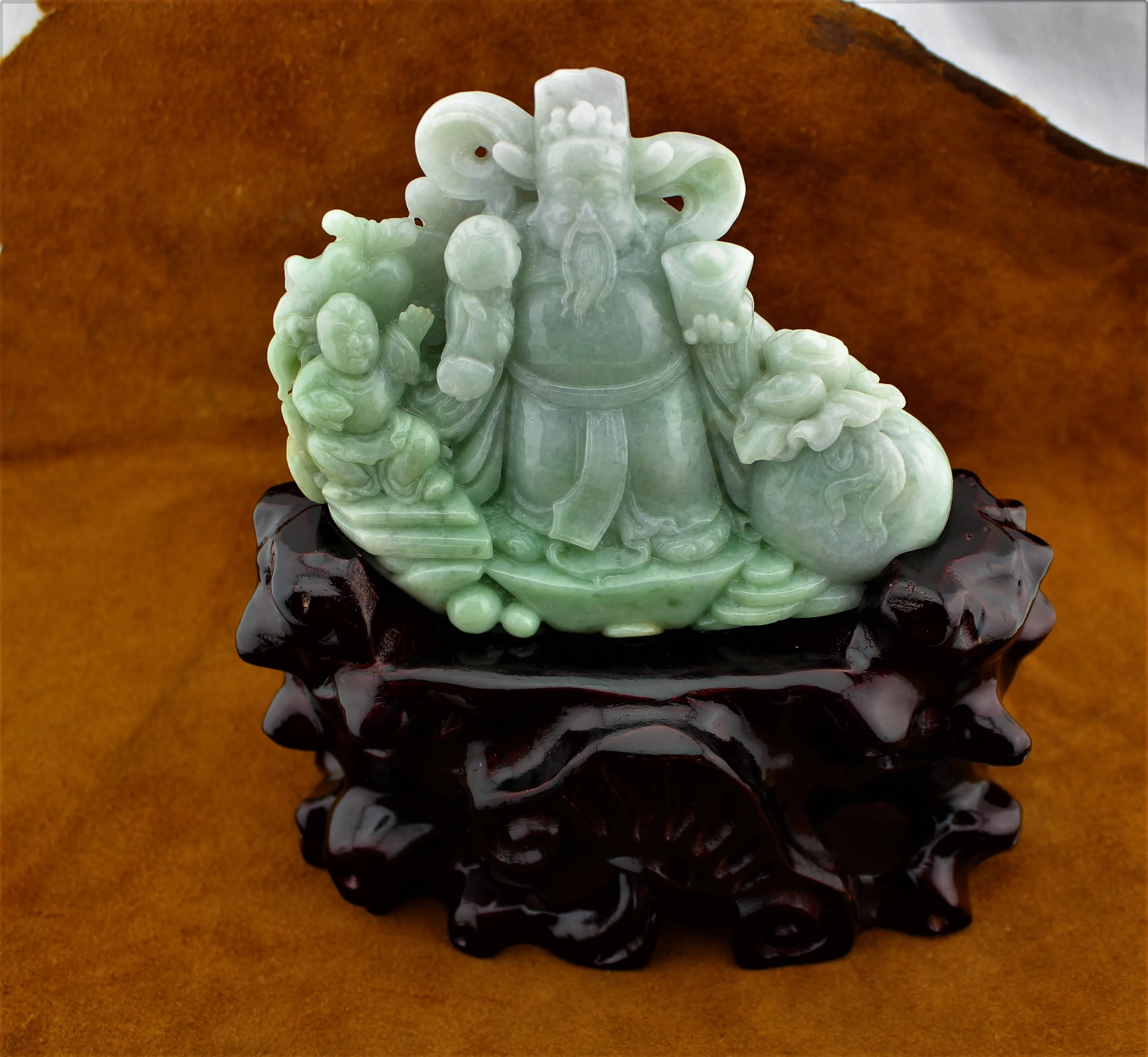 Jadeite Jade Fortune God