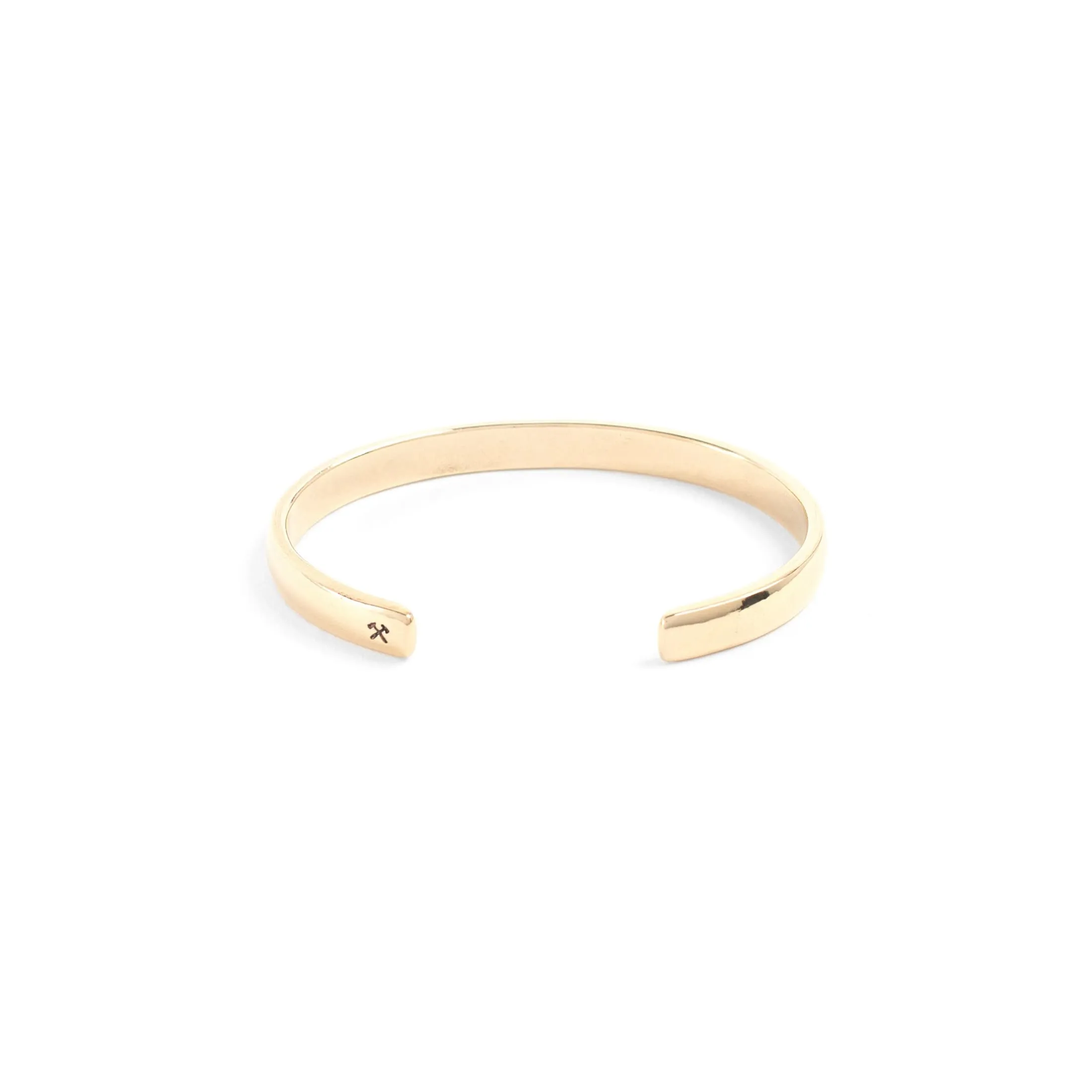 Lodge Cuff / Solid Gold