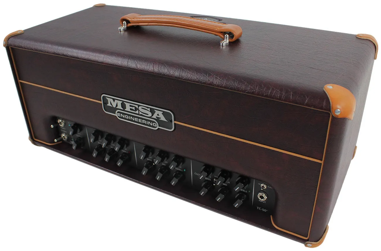 Mesa Boogie Triple Crown TC-50 Head - Wine Taurus