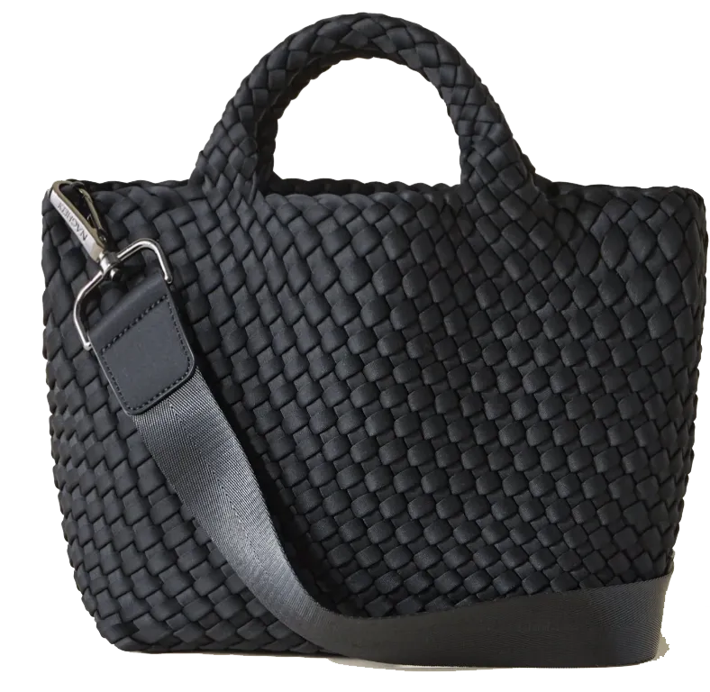 NAGHEDI ST.BARTHS SMALL TOTE ONYX