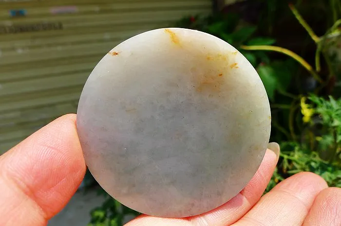 Natural Jade Rough Jadeite Raw (111g,5.4X1.5cm)