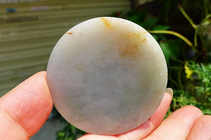 Natural Jade Rough Jadeite Raw (111g,5.4X1.5cm)