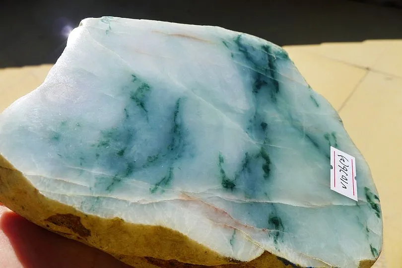 Natural Jade Rough Jadeite Raw 1.19kg