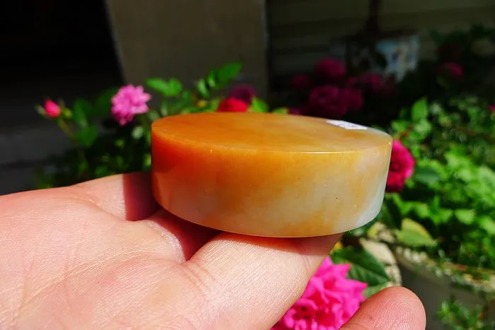 Natural Jade Rough Jadeite Raw (129g,5.5X5.5X1.55cm)