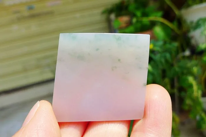 Natural Jade Rough Jadeite Raw (15g,3.5X3.3X0.43cm)