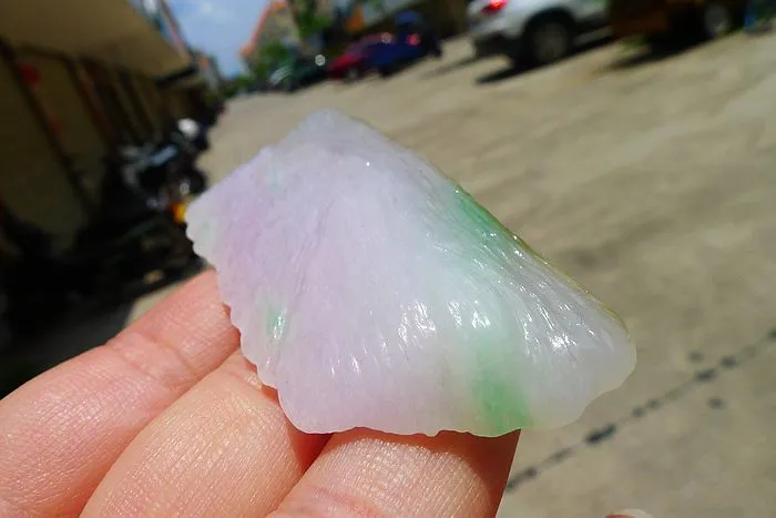 Natural Jade Rough Jadeite Raw (34g,6.6X3.1X1cm)