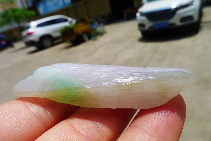 Natural Jade Rough Jadeite Raw (34g,6.6X3.1X1cm)