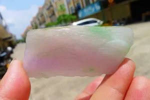 Natural Jade Rough Jadeite Raw (34g,6.6X3.1X1cm)