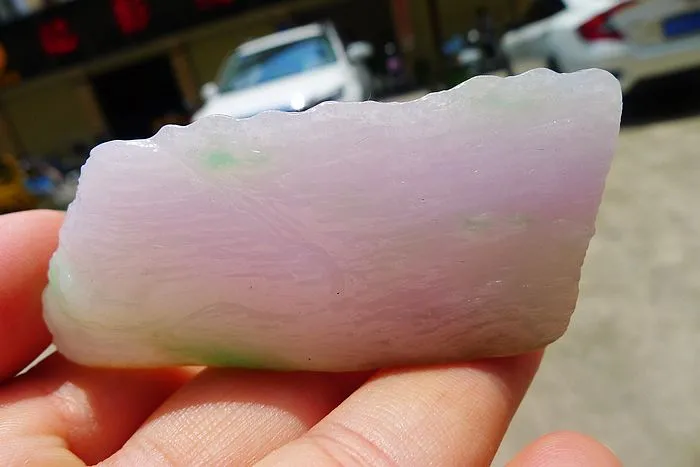 Natural Jade Rough Jadeite Raw (34g,6.6X3.1X1cm)