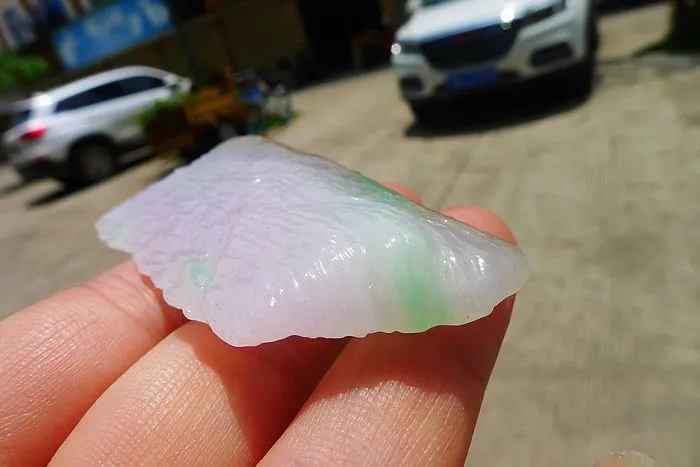 Natural Jade Rough Jadeite Raw (34g,6.6X3.1X1cm)