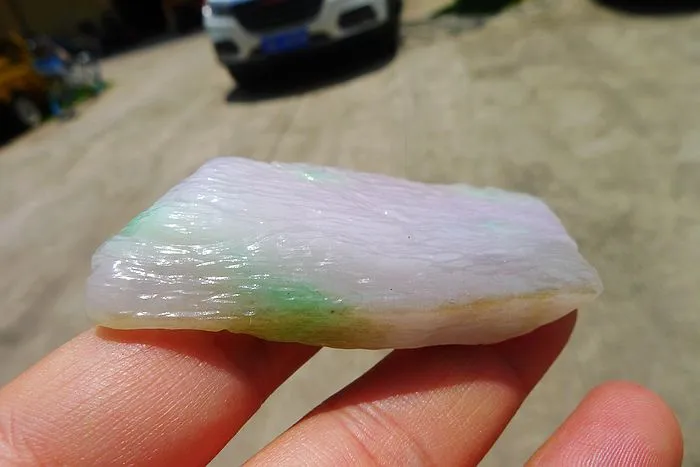 Natural Jade Rough Jadeite Raw (34g,6.6X3.1X1cm)