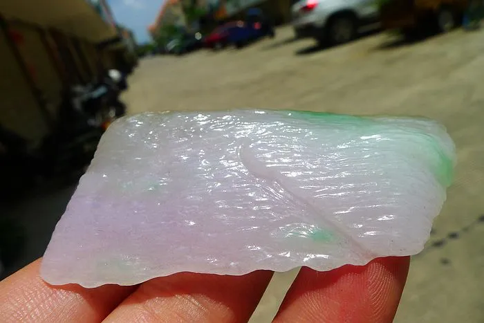 Natural Jade Rough Jadeite Raw (34g,6.6X3.1X1cm)