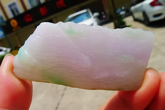 Natural Jade Rough Jadeite Raw (34g,6.6X3.1X1cm)