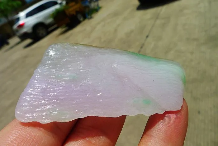 Natural Jade Rough Jadeite Raw (34g,6.6X3.1X1cm)