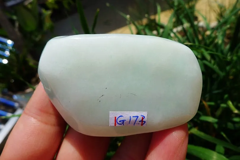 Natural Jade Rough Jadeite Raw (86g,5.8X3.4X2.2cm)