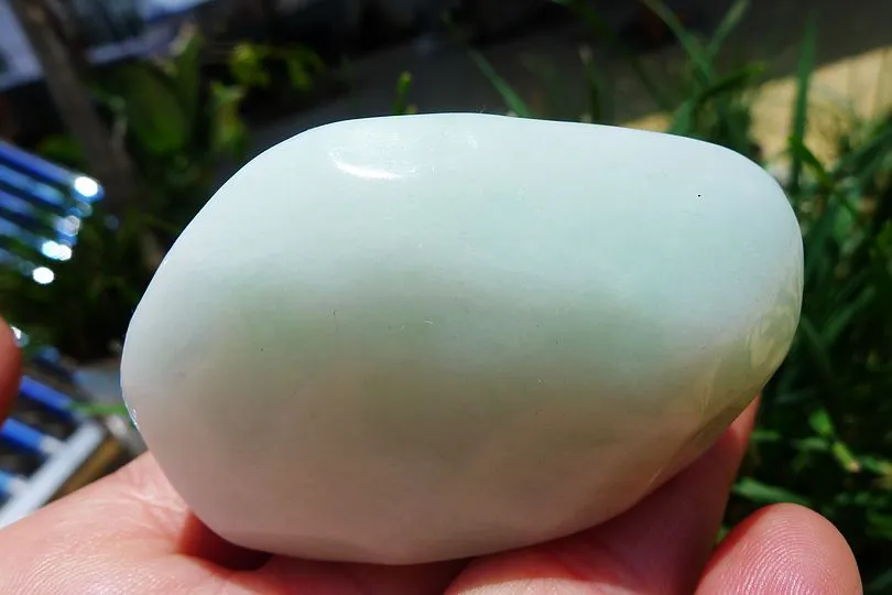 Natural Jade Rough Jadeite Raw (86g,5.8X3.4X2.2cm)