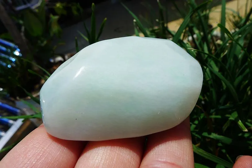 Natural Jade Rough Jadeite Raw (86g,5.8X3.4X2.2cm)