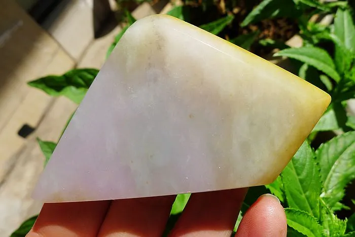 Natural Jade Rough Jadeite Raw (90g,8.3X4.7X1.2cm)